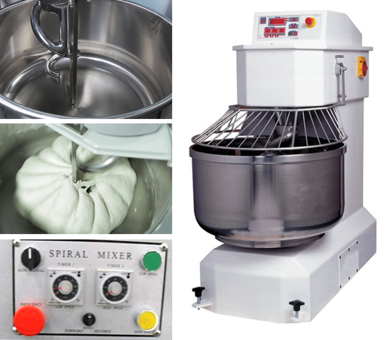 Spiral Dough Kneader by Real Engineering
