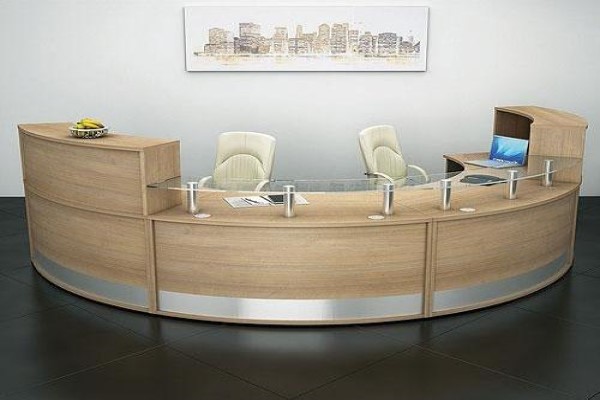 Office Reception interior in dwarka